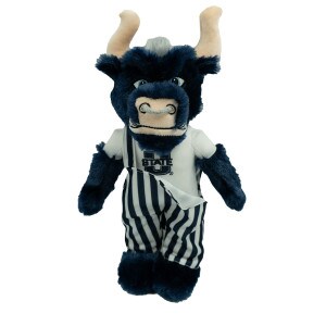 U-State Big Blue Plush in Gameday Bibs